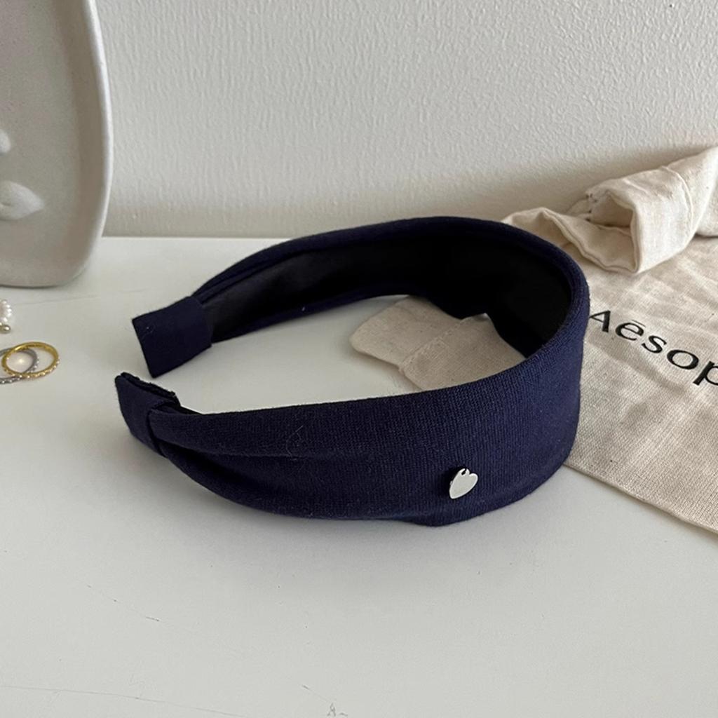 Stilvolles und vielseitiges breites Stirnband für Damen, perfekt für Herbst und Winter, einfache und einzigartige Haarspangen und Accessoires.