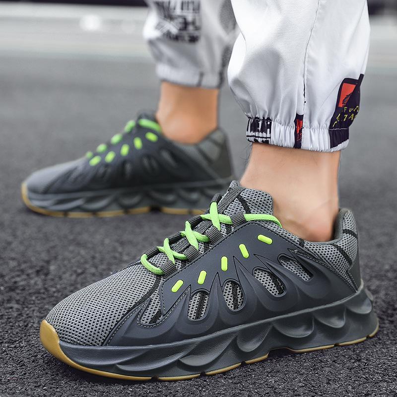 Men's Shoes plus Size Ins Trendy Sneakers Plastic Mesh Breathable Running Shoes Fashion Octopus Men's Shoes