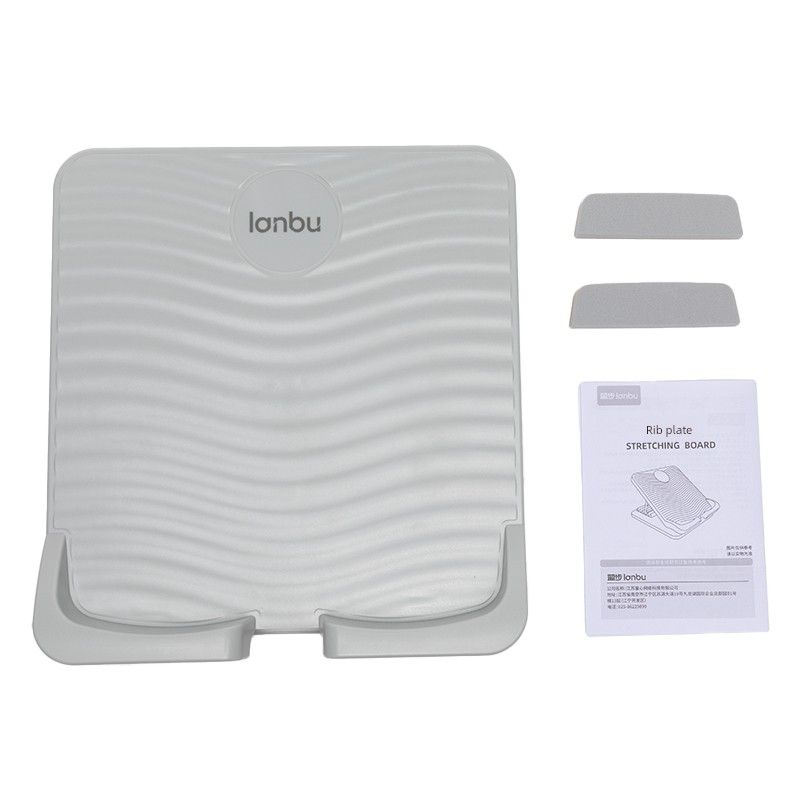 

Lanbu Blue Step Stretch Board Oblique Pedal Calf Stretcher Skinny Leg Exercise Stretch Equipment Fitness Auxiliary Equipment Basics 5-speed adjustable Gray