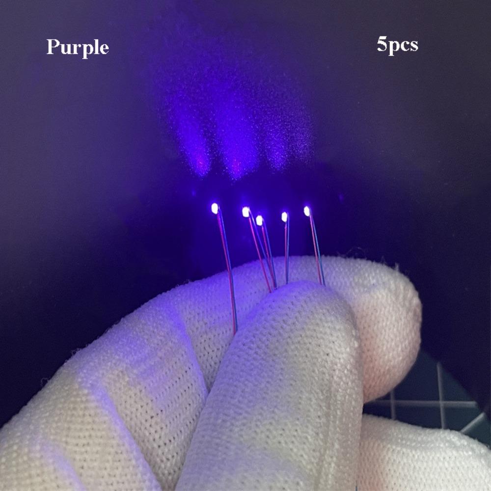 5pcs 0603 Figurines Building Blocks Wires DIY Materials Led SMD Wires  For Model Train