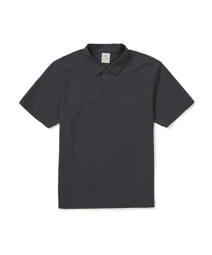 SNOWPEAK APPAREL Airdot Short Sleeve Polo Shirt (S25Mmtps34) Charcoal