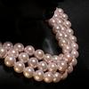 C-Girls Pearl Shop - Formal Occasion Necklace with Hanadama Pearls, Classic 8mm Pearls, 45cm Length, and Earrings Set, Pink. All items include gift