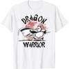Camiseta Retrato Pose de Ação Guerreiro Dragão Kung Fu Panda