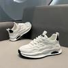 Men's Shoes Summer New Platform Sports Casual Running Dad Shoes Breathable Mesh Shoes Men's Trendy Versatile Little White Shoes