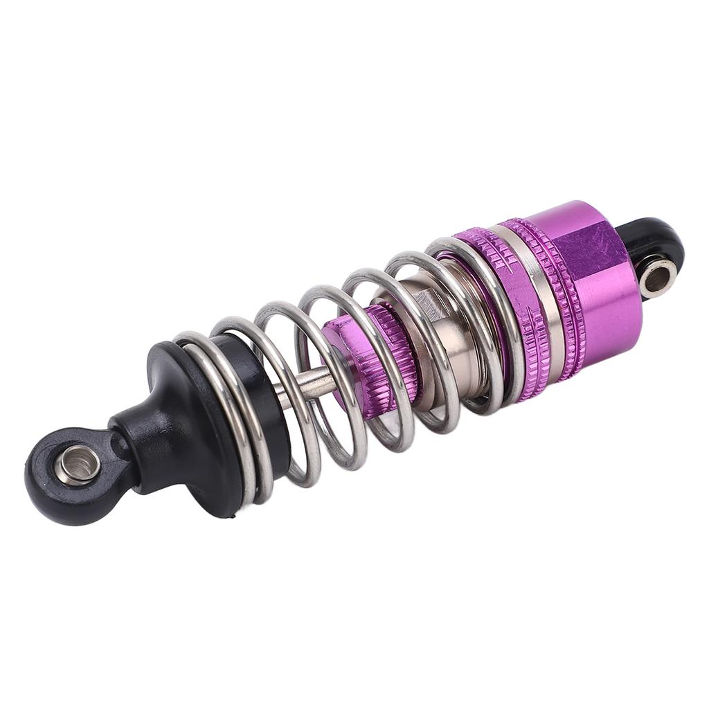 RC Car Shock Absorber 104072?2105 Purple Wear Resistant Aluminum Alloy Rear Shock Absorber Replacement for Wltoys