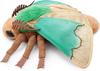 ZHONGXIN MADE Green Moth Plush Toy,Realistic Green Moth Stuffed Animal 11 Inch,Realistic Soft Large Moth Plush Model Toy,Unique Stuffed Animal Gift