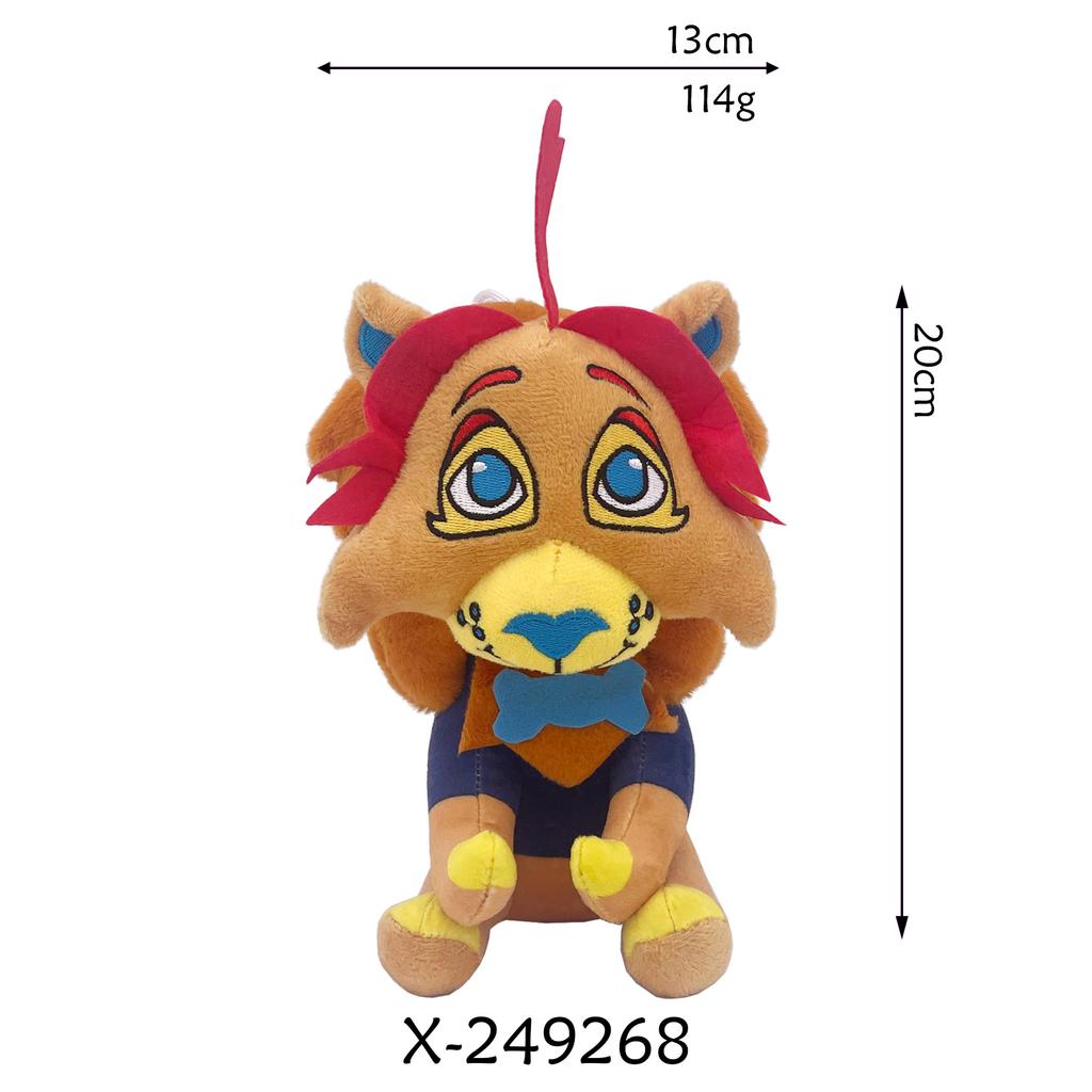 Game Indigo Park Kawaii Little Raccoon Doll Anime Peripheral Plush Doll Children's Birthday Gift Toy