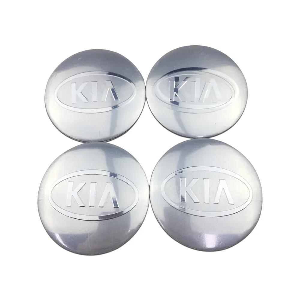 

2026 Hot Car Sticker 56MM Car Wheel Center Hubcap Stickers for KIA Stinger K5 Soul Forte Sportage Niro Venga Rio Optima Stonic C