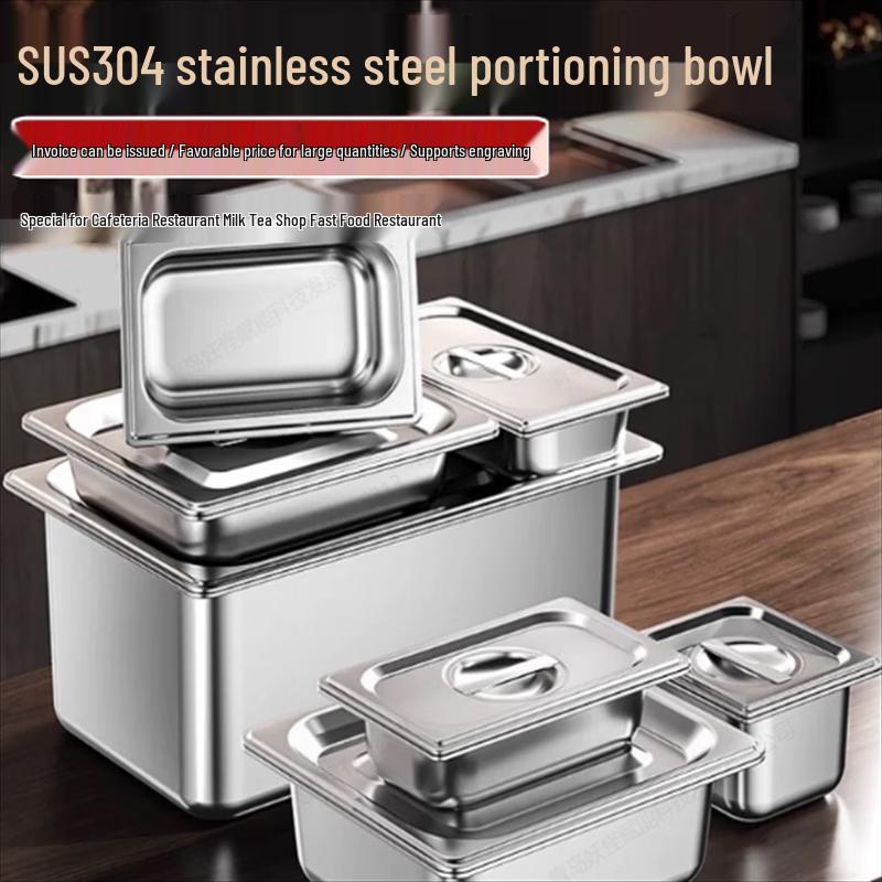 

Huabeisen Stainless Steel Gastronorm Food Pan 1/1
