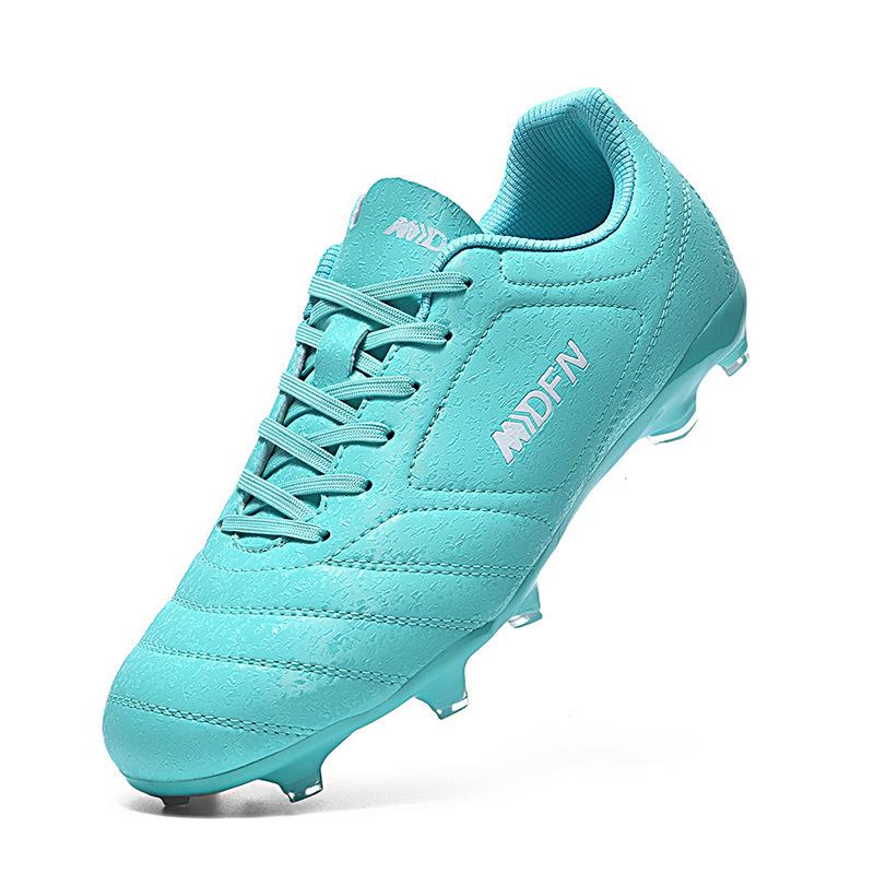 Girls Nail Training Football Shoes Men's Broken Nails Children's Football Shoes Low-top Students Mandarin Ducks Long and Short Price