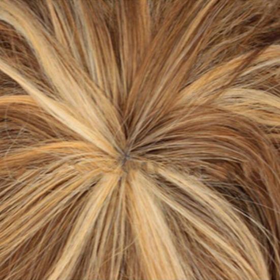 Women Sideswept Bangs Curly Long Full Party Hairpiece Wig Cosplay