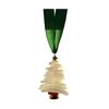 Sea Glass Christmas Tree Ornament Sea Glass Tree Resin Craft Ocean Beach Xmas Hanging Ornament for Home Collection Holiday Decoration
