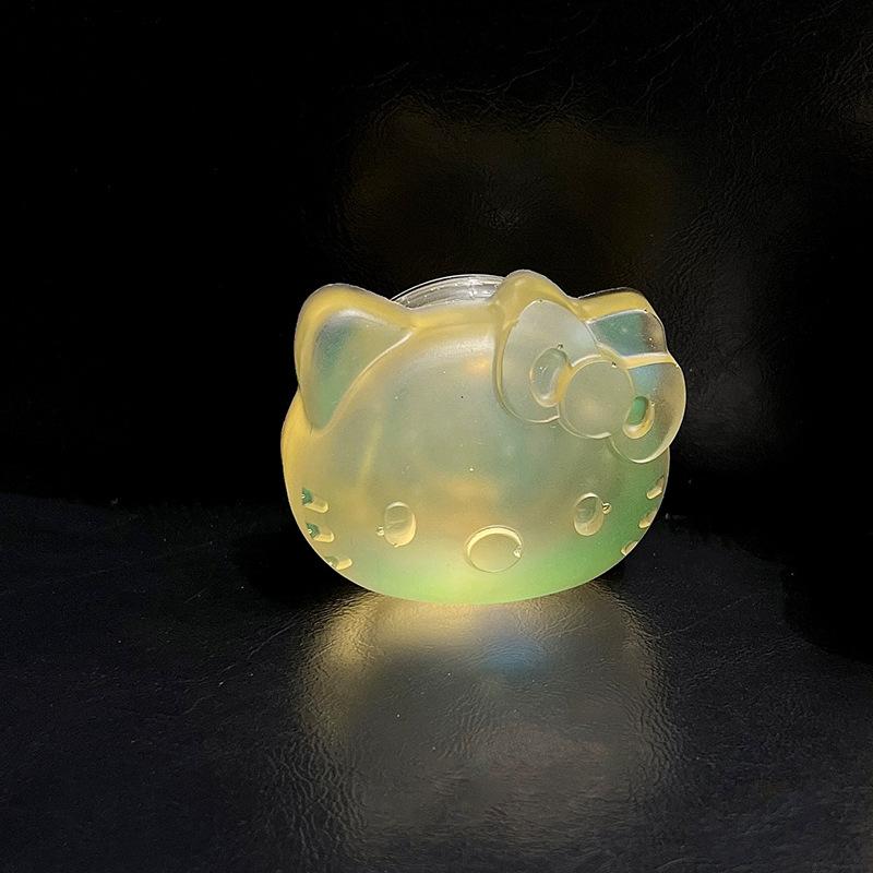 Frosted Laser Colorful Kt Cat Mobile Phone Airbag Bracket Paste Retractable Portable Stable Desktop Bracket Watch Drama