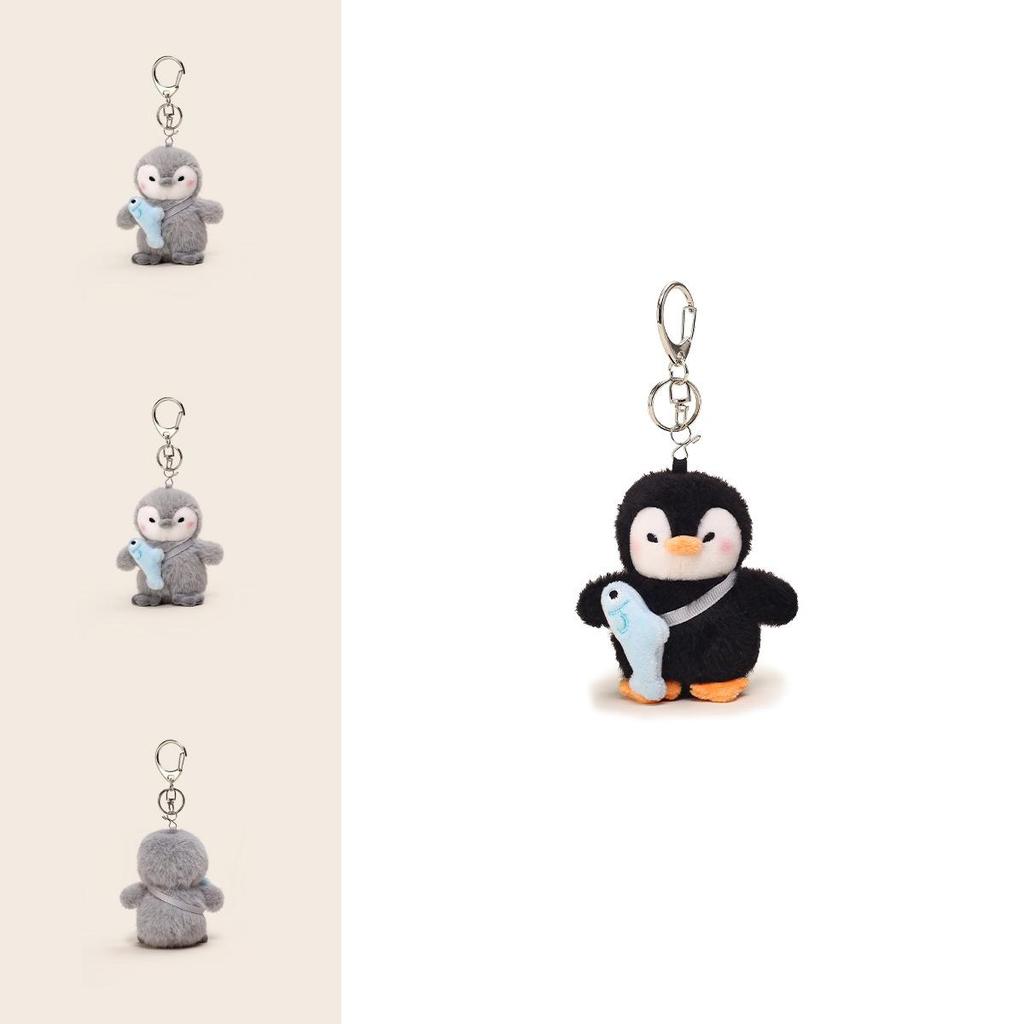 Back Fish Penguin Plush Keychain With Cute Design For Anime Fans And Accessories