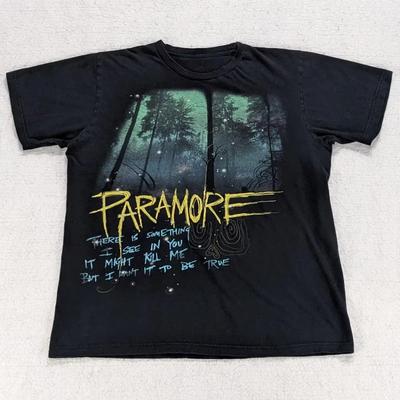 Σπάνιο Paramore Decode Στίχοι Τραγουδιού T-Shirt Ανδρικό Γυναικείο Μεγάλο Twilight Hot Topic Μπλουζάκια Βαμβακερά Καλοκαιρινά Ρούχα Κοντομάνικο