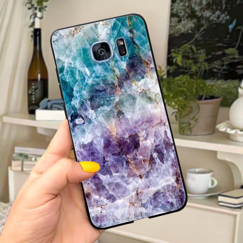 For Samsung Galaxy S7 edge Case Cover Cute Letters Soft Silicone Coque Phone Case For Samsung s 7 S7 edge S7edge G930 G935 cases