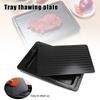 Household Fast Defrosting Tray Aluminum Food Thawing Plate Board Kitchen Frozen Meat Defrost Tool