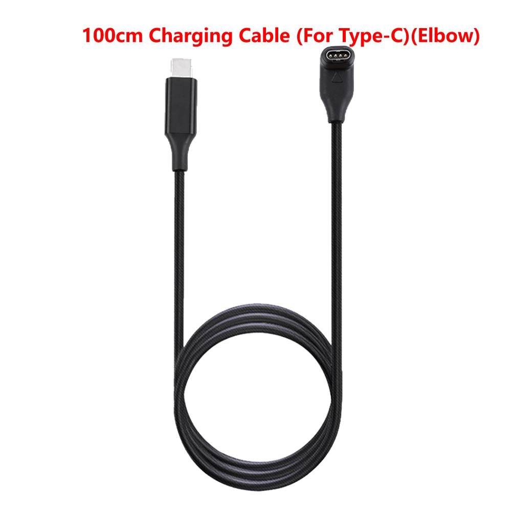 Charging Cable for Garmin Fenix 7/7S/7X/6/6S Forerunner 745 Venu Instinct Micro USB Type C IOS Watch Charger Adapter Converter