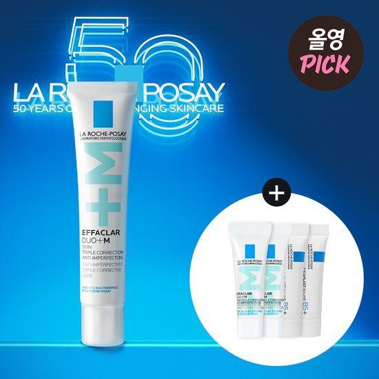 La Roche Posay Effaclar Duo+ M Essence 40ml Promotion (+3ml*2 + Cica Balm 3ml*2)