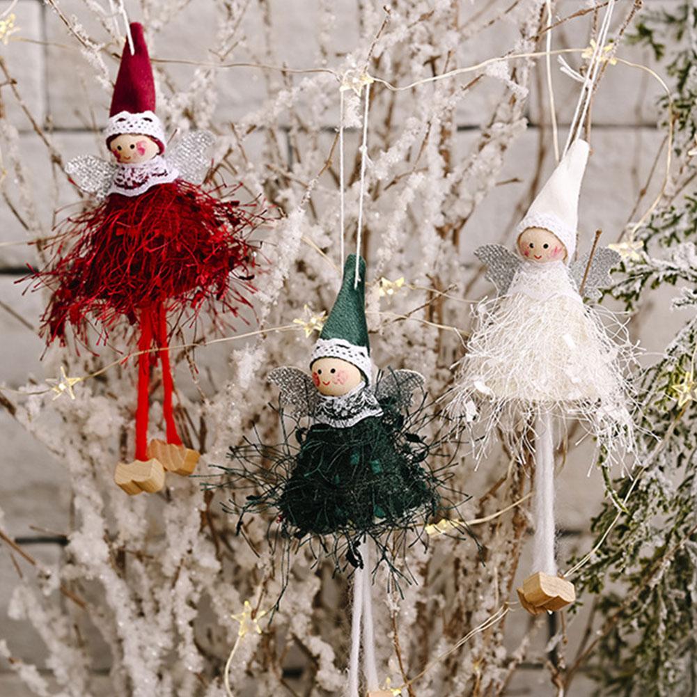 Christmas Decoration Items Plush Girl Leg Hanging Pendant Creative New Little Angel Hanging Pendant Doll Pendant
