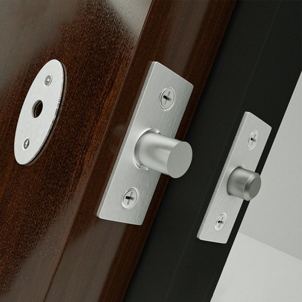 1 Set Channel Lock Tube Well Lock Access Hole Invisible Door Locks Stainless Steel Well Locks Key Mortise Lock Easy To Install