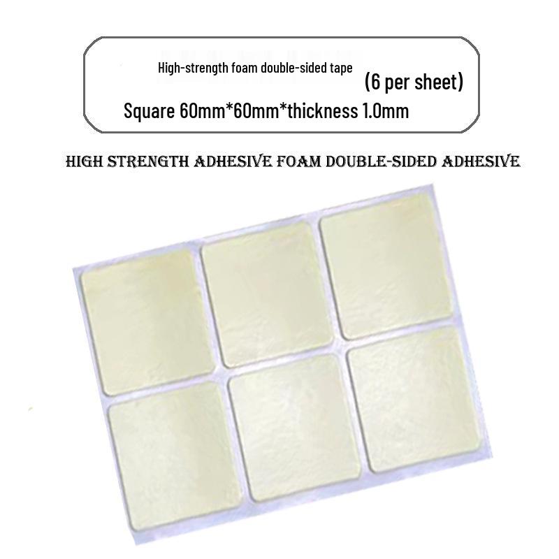 High-Viscosity Waterproof White PE Foam Double-Sided Adhesive Hook Tape