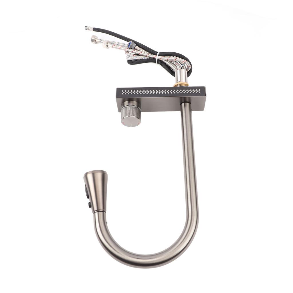 Wasserfall Wasserhahn Edelstahl Pull Out Typ Multi Outlets Küche Wasserhahn G1/2 Schnittstelle