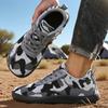 Wide Toe Sneakers for Men Breathable Soft Sole Camouflage Walking Shoes New Military Training Special Off-road Flat Men's Shoes
