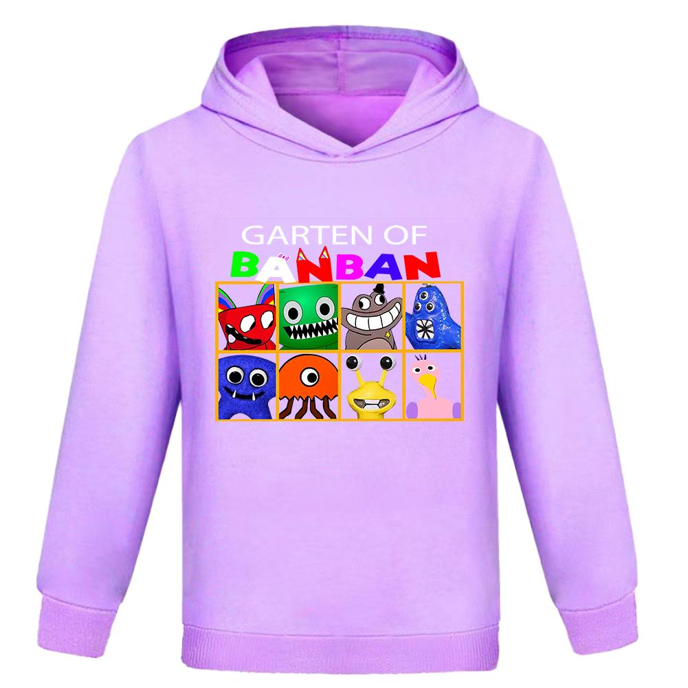 Garten Of BanBan Hoodies Kids Clothes Pullover Banban Garden Children Hoody Sweatshirt Boys Girls Hoodie Streetwear Autumn