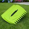 Handheld Gardening Rake 1 Pair Large Plastic Wear-resistant Gardening Leaf Rake Labor-saving Durable Outdoor Leaf Clips Home