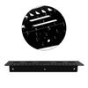 2-Pack Fishing Tackle Storage Racks with Open Vertical Design and Multiple Openings for Organized Access On Boats and Tabletops During Preparation