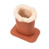 PU Leather Eyeglass Holder Soft Lining Save Space Eyeglass Stand Display Brush Pot Large Capacity Pen Holder Eyewear Container