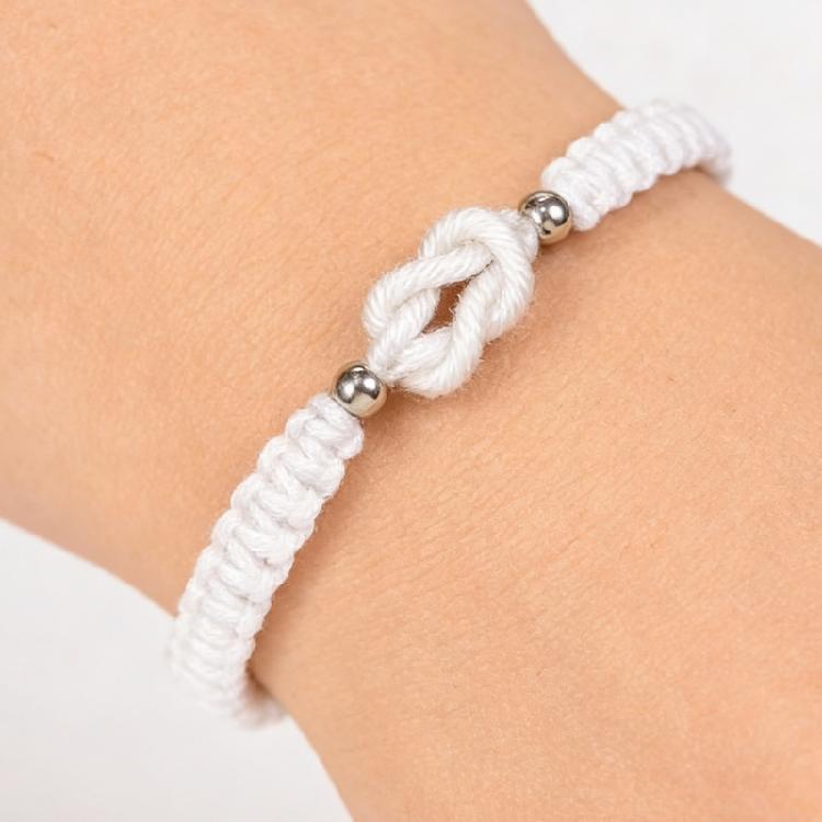Meaningful Love Knot Bracelet Romantics Braided Friendship Wristchain Unique Gift For Partners And Friend