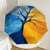 1pc tree of life Pattern Umbrella  Automatic Opening and Closing Umbrella, High quality Umbrella, Ideal Gift for Her 254