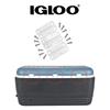 Igloo Cooler Kunststoffteile-Set 2 3 Riegelpfosten – Riegel, Scharniere und Schrauben.