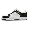 Puma Rebound Joy Cuero Zapatillas Cómodas de Caña Baja Unisex Zapatillas Negro Blanco 380747-25