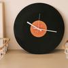 Sunset Vinyl Record Wall Clock High-grade Ornament Vintage Clock Holder DIY Chinese Standard Table