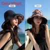 Summer Cotton Linen Fisherman Hat With Floral Pattern And Sun Protection For Women