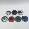 2025 New 1pcs 3D 42mm 43mm Car Emblem Steering Wheel Center Badge Sticker Decal Styling Auto Accessories For Skoda