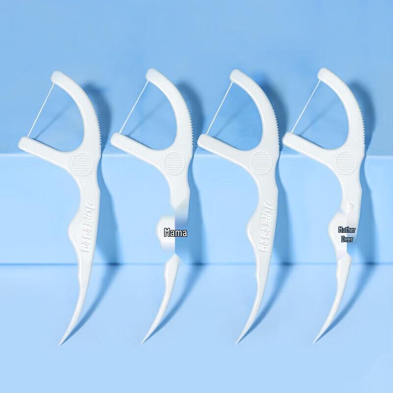 FAWNMUM Individually Wrapped Dental Floss Picks