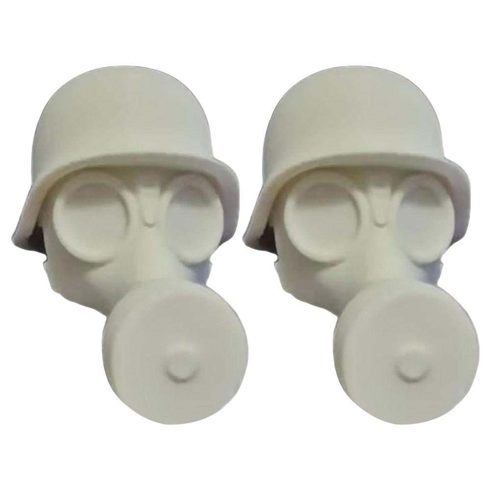 Funny Gas Mask Beer Bottle Cap Reusable Beer Bottle Cover Beer Bottle Topper for Liquor Preservation & Dustproofing