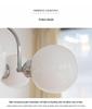 French Cream Bauhaus Chandelier: Retro Light for Living Room & Bedroom