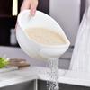 Thickened Household Rice Washing Basket and Sieve - Large Kitchen Drain Basin