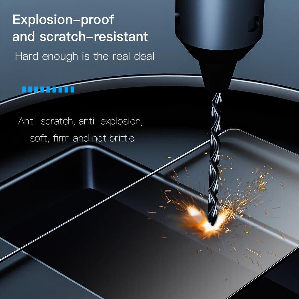 KEYSION Volle Abdeckung aus gehärtetem Glas für VIVO V30 Pro 5G V29 5G V29e Displayschutzfolie für VIVO X100 Pro Y17S Y27S Y03 Y200 5G