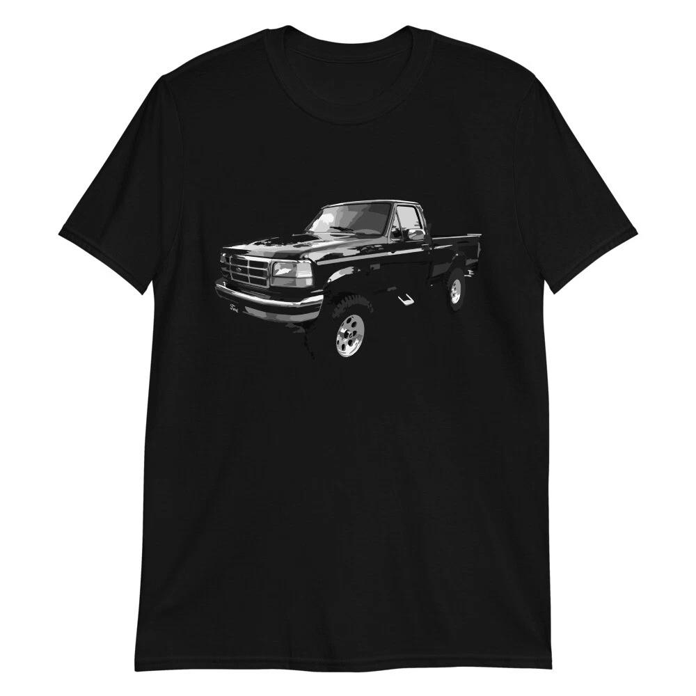 

1994 Ford F150 Pickup Truck Short-Sleeve Unisex 100% Cotton T-shirt Mens Tees Top 3XL