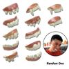 Random 1ps Fake Tooth False Vampire Gag Ugly Teeth Prank Game Cosplay Halloween