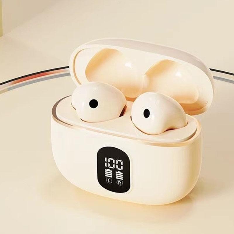 Kabellose Bluetooth Kopfhörer In-Ear Kopfhörer HiFi Stereo Geräuschunterdrückung Ohrstöpsel Musik Headsets mit LED Leistungsanzeige