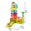 Educational Balls Drop Toy for Toddlers Develop Fine Motor Skills and Cognitive Abilities with Swirling Tower