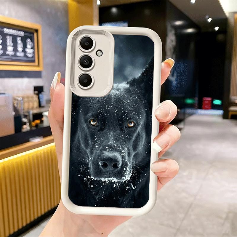 Phone Case for Samsung Galaxy S26 S25 Ultra S24 FE German Shepherd Dog Shell S23 Plus S22 + S21 S20 5G Soft Silicone Funda