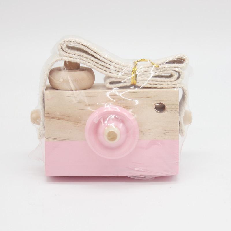 Building Blocks 1 Piece Wooden Baby Toys Fashion Camera Wooden Pendants Montessori Kids Toys Wooden DIY Gifts Nursing Gifts Baby Building Blocks